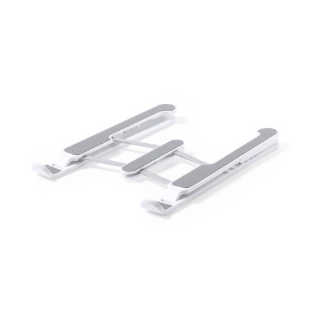 Support Bureau Ergonomique Personnalisé pas cher Halom Couleurs : argenté marquage laser ultra précis