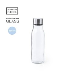 Gourde Réutilisable Personnalisée en Verre - Bidon Krobus pas cher Matières : acier inoxydable