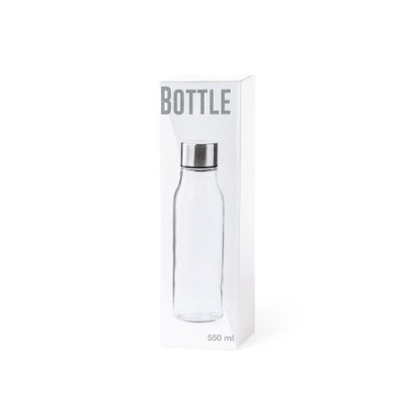 Gourde Réutilisable Personnalisée en Verre - Bidon Krobus pas cher Matières : acier inoxydable marquage laser ultra précis