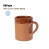 Tasse Durable Personnalisable Sintax Couleurs : marron Matières : argile personnalisable avec votre logo