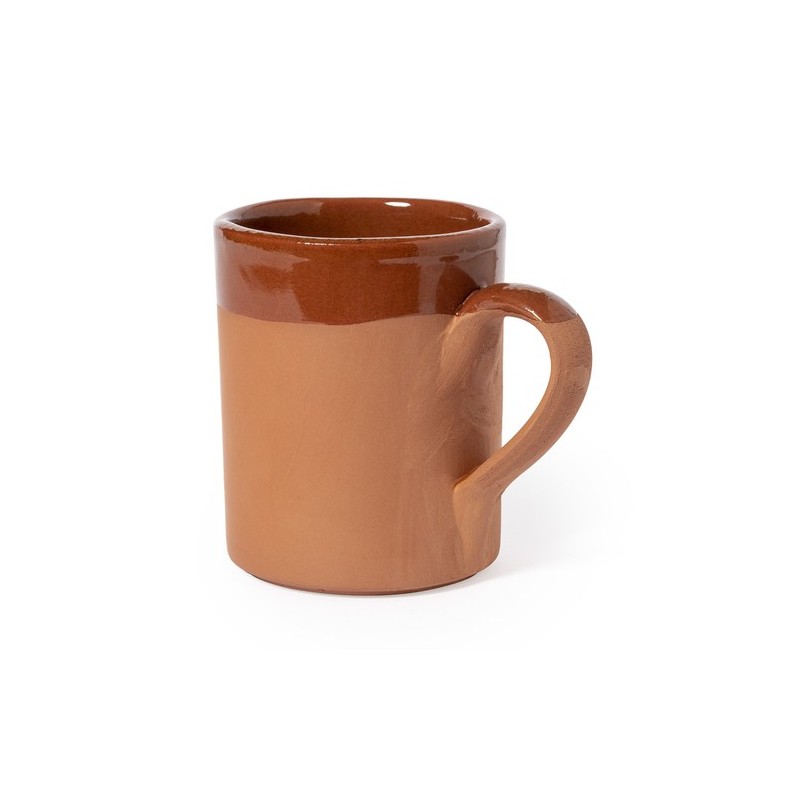 Tasse Durable Personnalisable Sintax Couleurs : marron Matières : argile cadeau entreprise pas cher