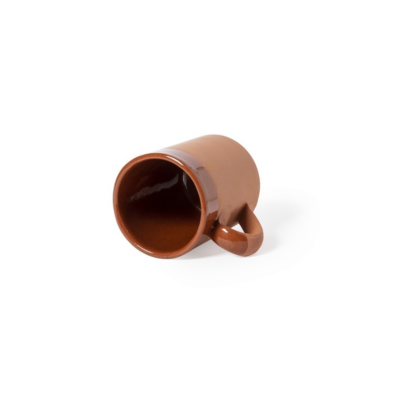 Tasse Durable Personnalisable Sintax Couleurs : marron Matières : argile cadeau collaborateur premium