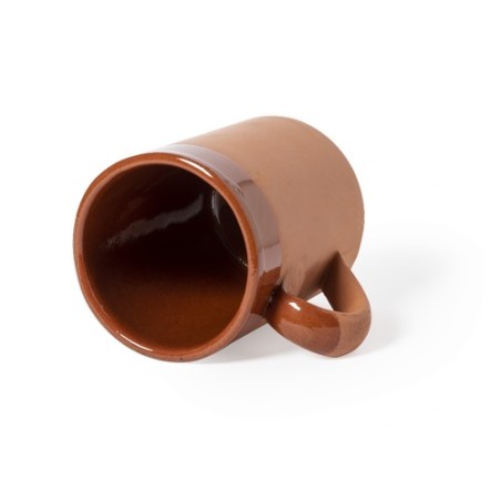 Tasse Durable Personnalisable Sintax Couleurs : marron Matières : argile cadeau collaborateur premium