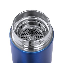 Bouteille Isotherme Personnalisée Éco-responsable Thermo Plusek Matières : acier inoxydable Couleurs : rouge cadeau entreprise p