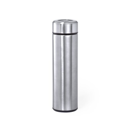 Bouteille Isotherme Personnalisée Éco-responsable Thermo Plusek Matières : acier inoxydable Couleurs : rouge livraison express 2