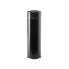 Bouteille Isotherme Personnalisée Éco-responsable Thermo Plusek Matières : acier inoxydable Couleurs : noir impression haute déf