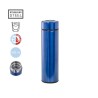 Bouteille Isotherme Personnalisée Éco-responsable Thermo Plusek Matières : acier inoxydable Couleurs : blanc marquage laser ultr