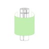 Bouteille Isotherme Personnalisée Éco-responsable Thermo Plusek Matières : acier inoxydable Couleurs : blanc goodies entreprise 