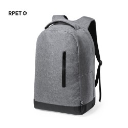 Sac à Dos Antivol Pratique Éco-responsable Personnalisé Bulman Couleurs : gris Matières : polyester recyclé 2