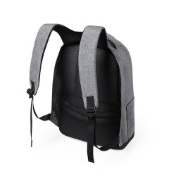 Sac à Dos Antivol Pratique Éco-responsable Personnalisé Bulman Couleurs : gris Matières : polyester recyclé goodies publicitaire