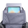 Sac à Dos Antivol Pratique Éco-responsable Personnalisé Bulman Couleurs : gris Matières : polyester recyclé marquage laser ultra