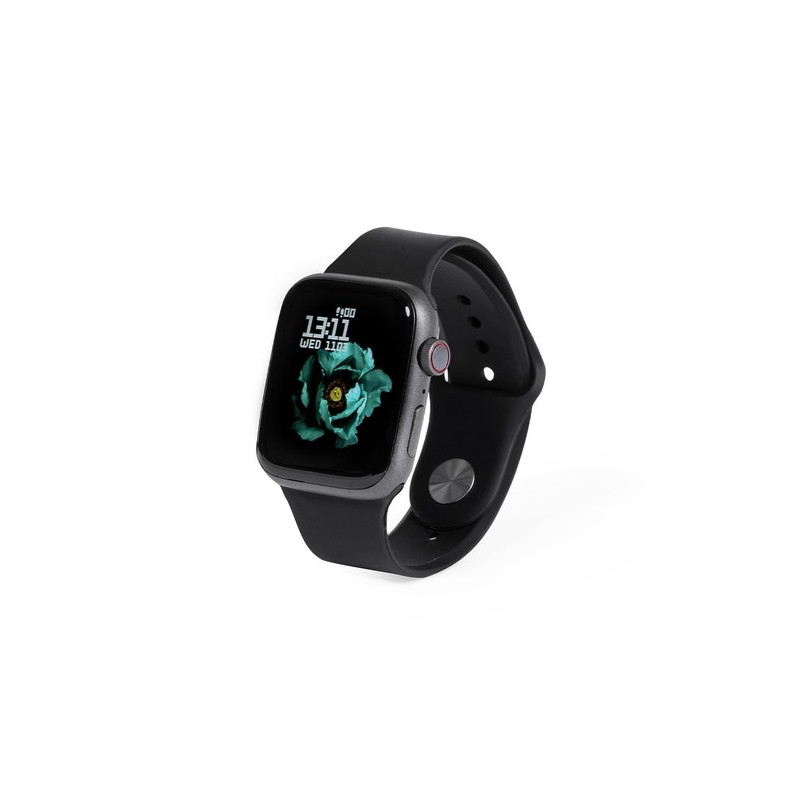 Montre Intelligente Proxor Éco-responsable Personnalisé Durable Matières : TPU Couleurs : noir personnalisable avec votre logo