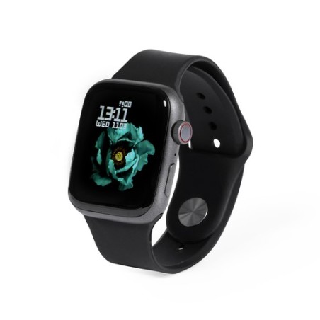 Montre Intelligente Proxor Éco-responsable Personnalisé Durable Matières : TPU Couleurs : noir personnalisable avec votre logo