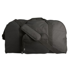 Sac de sport personnalisable avec poche avant - TERRA Matières : PET Couleurs : noir 2