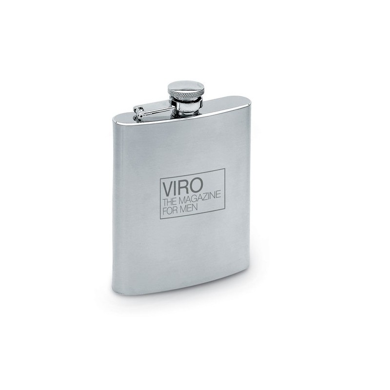 Flasque en Inox Mat SLIMMY - Élégance et Praticité