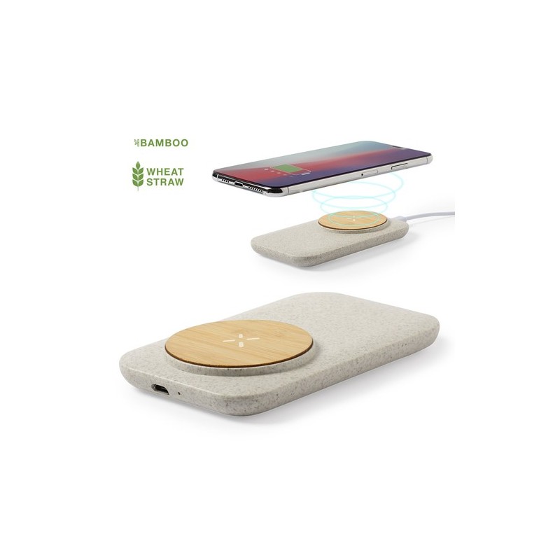 Chargeur Éco-Friendly Personnalisé Objets Publicitaires Claudix Matières : ABS Couleurs : naturel personnalisable avec votre log