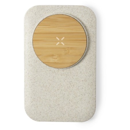 Chargeur Éco-Friendly Personnalisé Objets Publicitaires Claudix Matières : ABS Couleurs : naturel objet promotionnel éco-respons