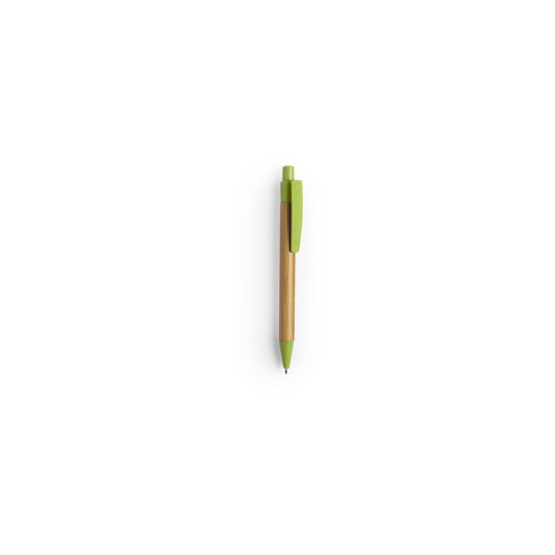Stylo Éco-responsable Personnalisable Sydor Matières : bambou Couleurs : noir objet promo petit budget