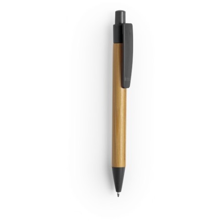 Stylo Éco-responsable Personnalisable Sydor Matières : bambou Couleurs : rouge impression logo haute qualité