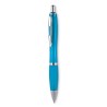 Stylo à bille personnalisé pour entreprise - RIOCOLOUR Matières : ABS Couleurs : turquoise personnalisation rapide en France