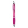 Stylo à bille personnalisé pour entreprise - RIOCOLOUR Matières : ABS Couleurs : fuchsia cadeau collaborateur premium
