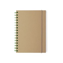 Cahier Personnalisable Éco-responsable Zubar Matières : carton recyclé Couleurs : blanc 2