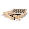 Jeux de société en bois personnalisés - 4 TRIKES dans une boîte Matières : bois Couleurs : bois