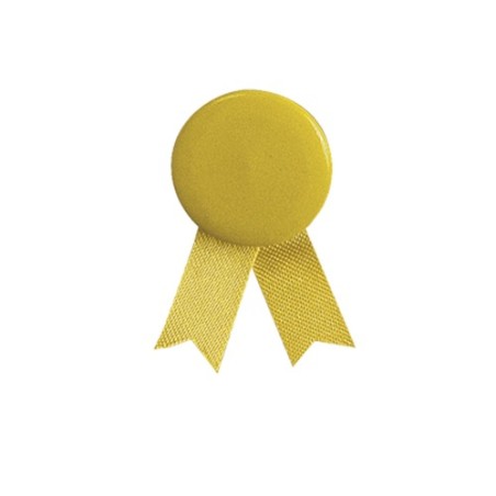 Pin's personnalisé  Ruban Solidario - Épingle originale Couleurs : noir cadeau client original