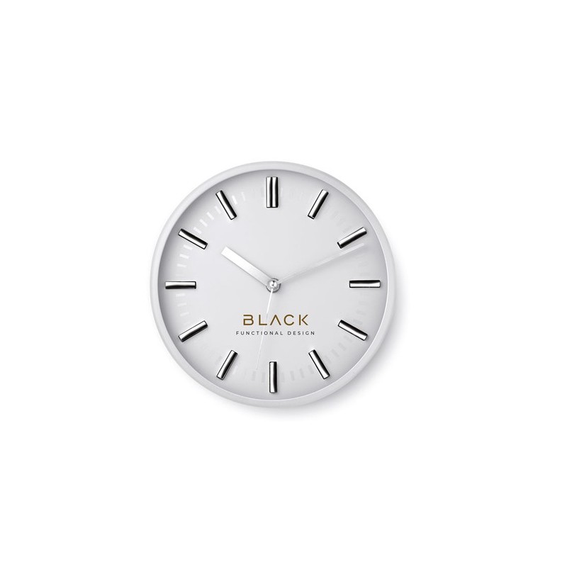 Horloge murale personnalisée pas cher pour bureau - COSY Matières : polystyrène (PS) Couleurs : blanc personnalisable avec votre
