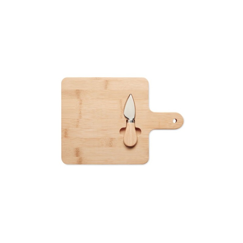 Plateau à fromage  en bambou personnalisé - DARFIELD Matières : bambou Couleurs : bois personnalisable avec votre logo