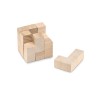 Puzzle en bois personnalisé dans un sac - TRIKESNATS Matières : bois Couleurs : bois personnalisable avec votre logo