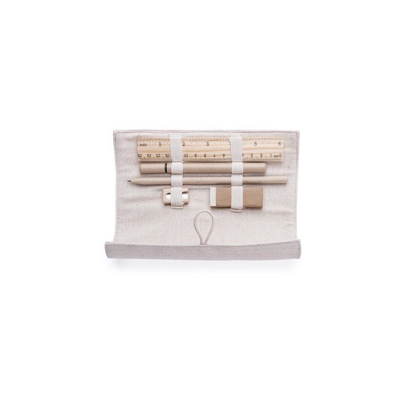 Trousse Personnalisée Publicitaire Sulpox - Objets Matières : coton cadeau entreprise pas cher