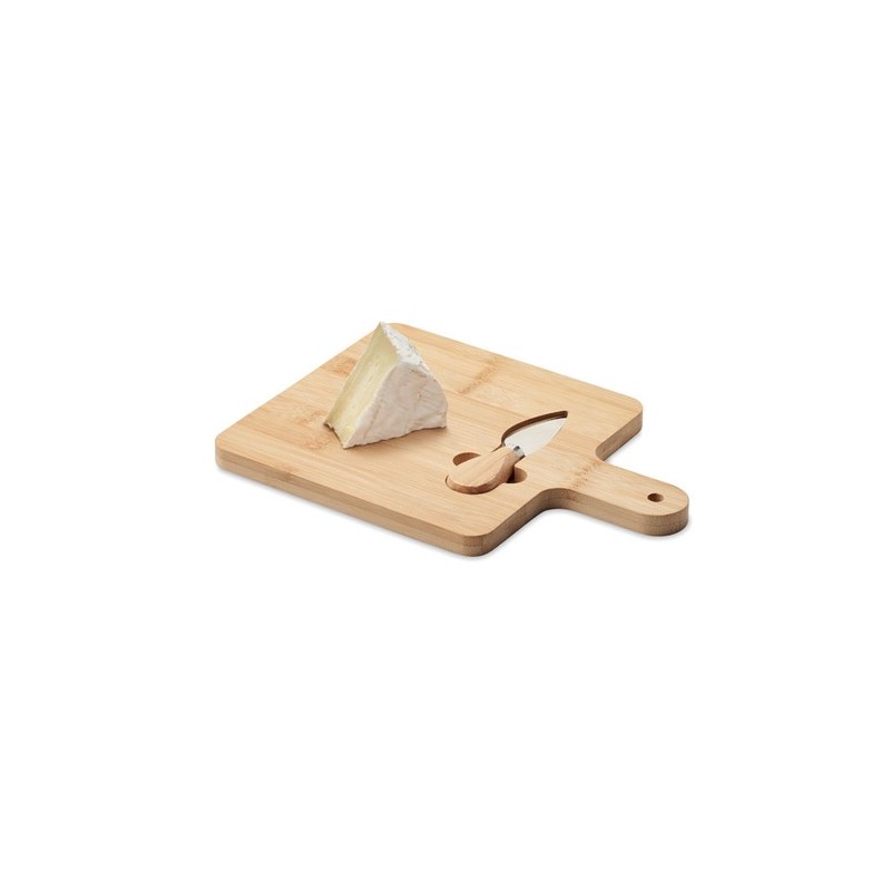 Plateau à fromage  en bambou personnalisé - DARFIELD Matières : bambou Couleurs : bois cadeau entreprise pas cher