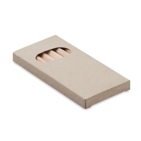 Set de 6 Crayons de Couleur Personnalisables