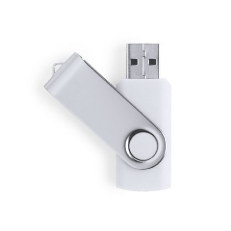 Clé USB 32GB Personnalisée Éco-responsable pour vos Données Yemil Couleurs : vert objet promotionnel éco-responsable