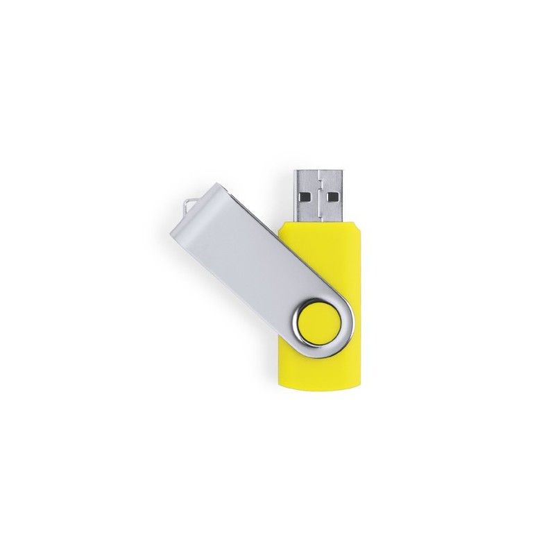 Clé USB 32GB Personnalisée Éco-responsable pour vos Données Yemil Couleurs : vert cadeau collaborateur premium