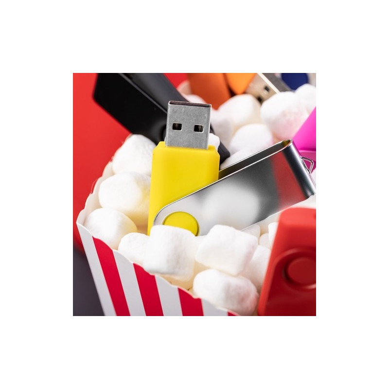 Clé USB 32GB Personnalisée Éco-responsable pour vos Données Yemil Couleurs : vert accessoire événementiel unique