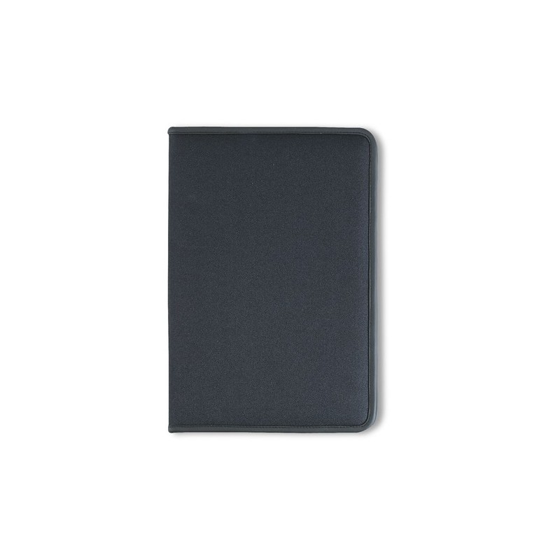 Conférencier A4 en polyester personnalisé - PRIME Matières : PET Couleurs : noir personnalisable avec votre logo