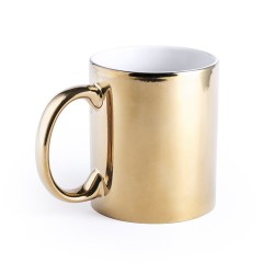 Tasse en Céramique Personnalisable Renkur Matières : céramique Couleurs : doré