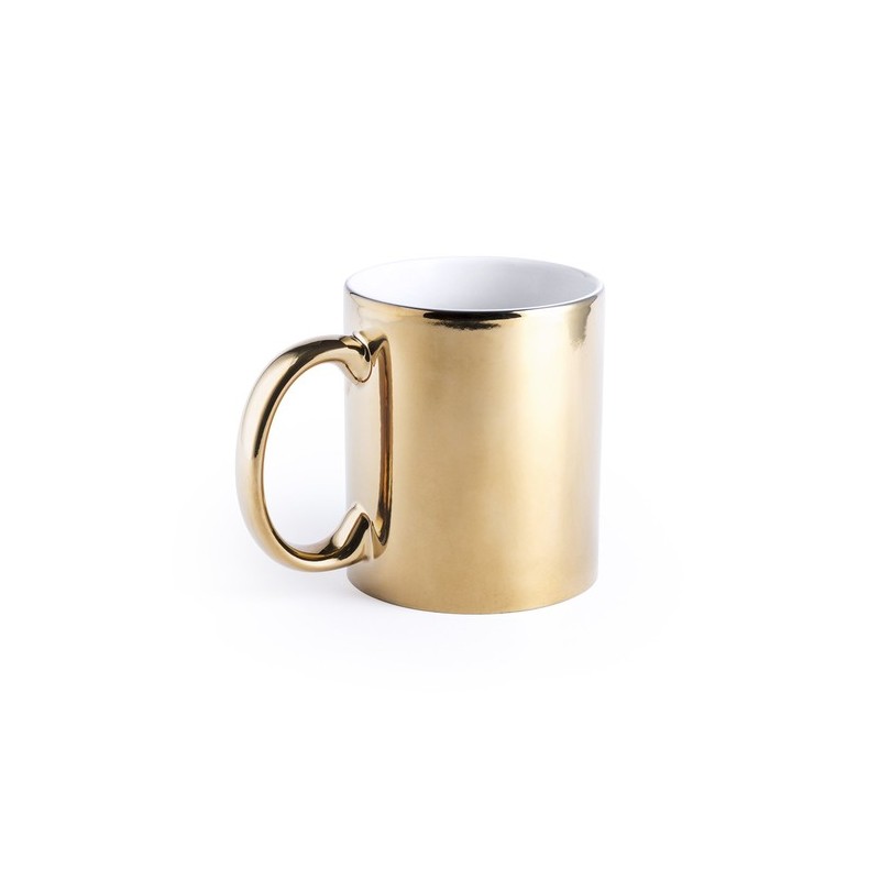 Tasse en Céramique Personnalisable Renkur Matières : céramique Couleurs : doré