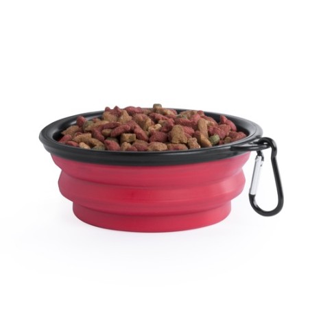 Bol Incassable Pliable Personnalisé pour Animaux à Prix Abordable Baloyn Couleurs : bleu Matières : TPR impression haute définit