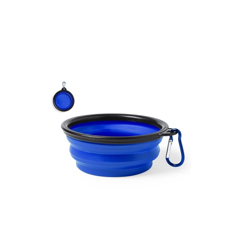 Bol Incassable Pliable Personnalisé pour Animaux à Prix Abordable Baloyn Couleurs : gris Matières : TPR goodies publicitaire dur