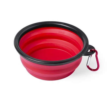 Bol Incassable Pliable Personnalisé pour Animaux à Prix Abordable Baloyn Couleurs : gris Matières : TPR goodies entreprise desig