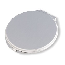 Miroir double en aluminium personnalisé pratique et pas cher - SORAIA Matières : verre Couleurs : argenté mat 2