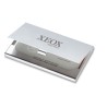 Etui en aluminium élégant et pratique pour cartes de visite personnalisé - EPSOM Matières : aluminium Couleurs : argenté brillan
