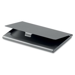Etui en métal élégant et pratique personnalisé pas cher - STANWELL Matières : métal Couleurs : argenté mat cadeau entreprise pas