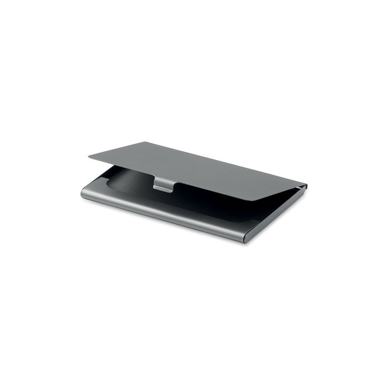 Etui en métal élégant et pratique personnalisé pas cher - STANWELL Matières : métal Couleurs : argenté mat cadeau entreprise pas