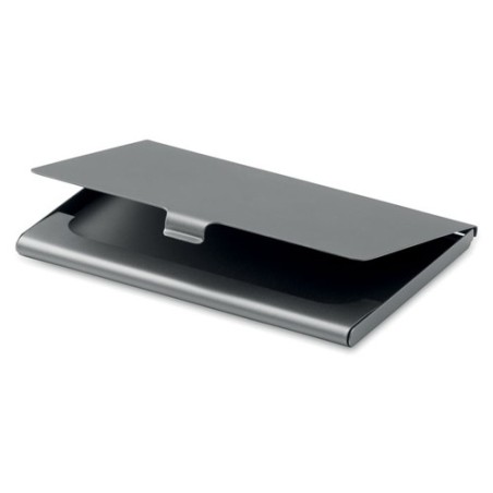 Etui en métal élégant et pratique personnalisé pas cher - STANWELL Matières : métal Couleurs : argenté mat cadeau entreprise pas