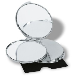 Miroir chromé de luxe personnalisé pour un look éblouissant - GUAPAS Matières : métal Couleurs : argenté brillant