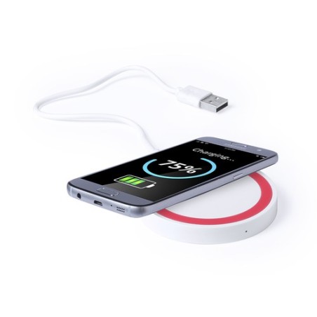 Chargeur sans fil Personnalisé Radik Couleurs : noir goodies personnalisé en stock